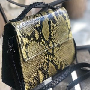 Genuine Snakeskin Handbag